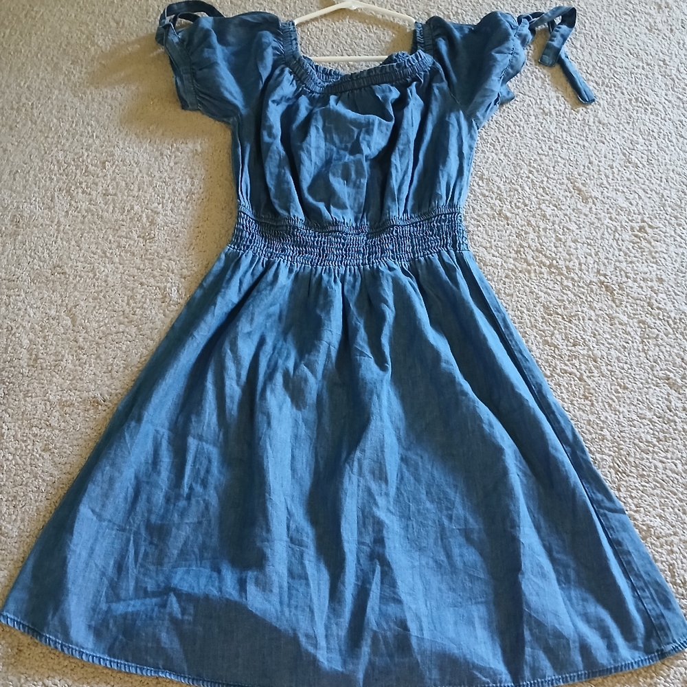 Speed Control Casual Blue Dress